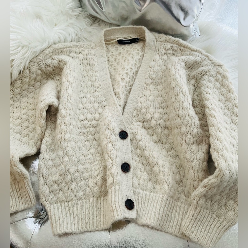 🛑🛑🛑VERO moda POINTELLE cardigan - Picture 3 of 9